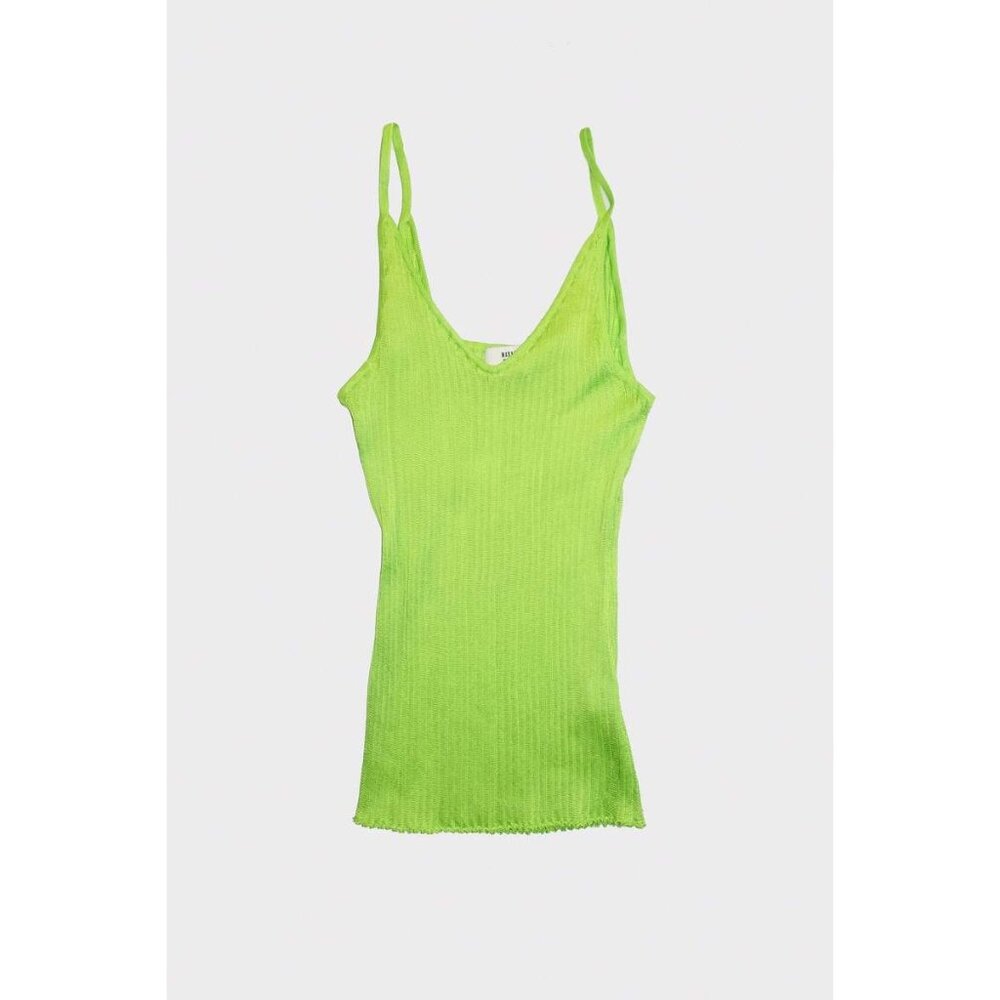 Maryam Nassir Zadeh Blanca Tank Top Fern Size Medium NWT